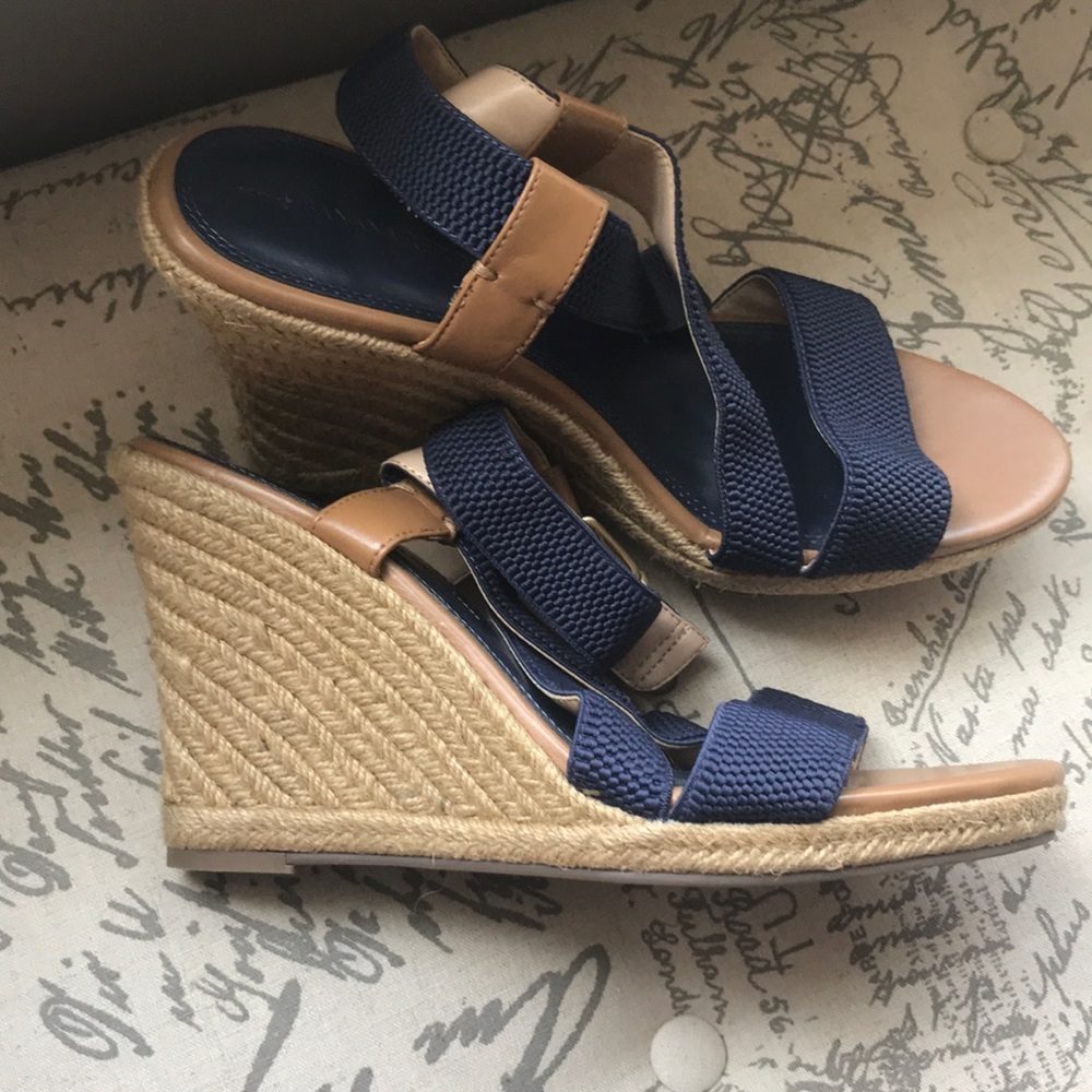 Navy wedges - Picture 2 of 4